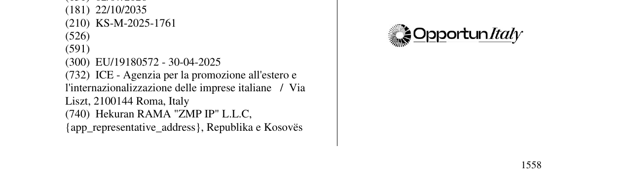 Zëri i markës Opportun Italy në buletin
