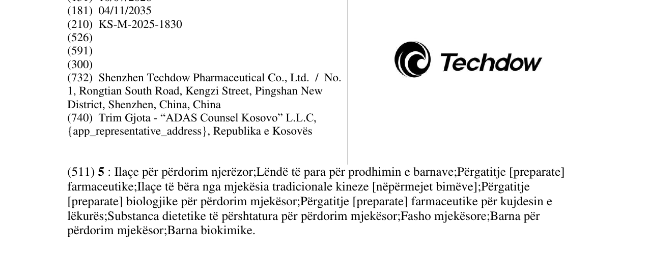 Zëri i markës Techdow në buletin