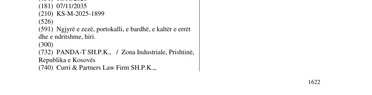 Zëri i markës ZEUZ MEGA në buletin