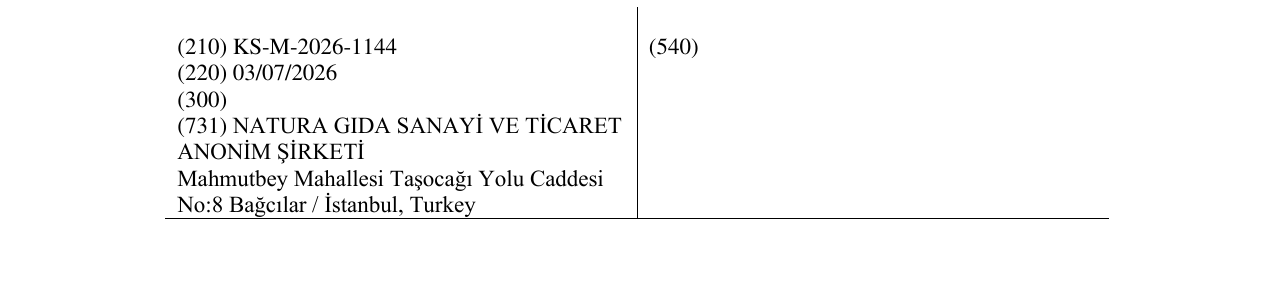 Zëri i markës KS/M/2026/1144 në buletin