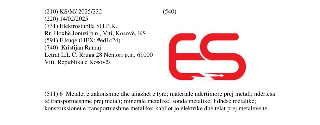 Zëri i markës ES në buletin