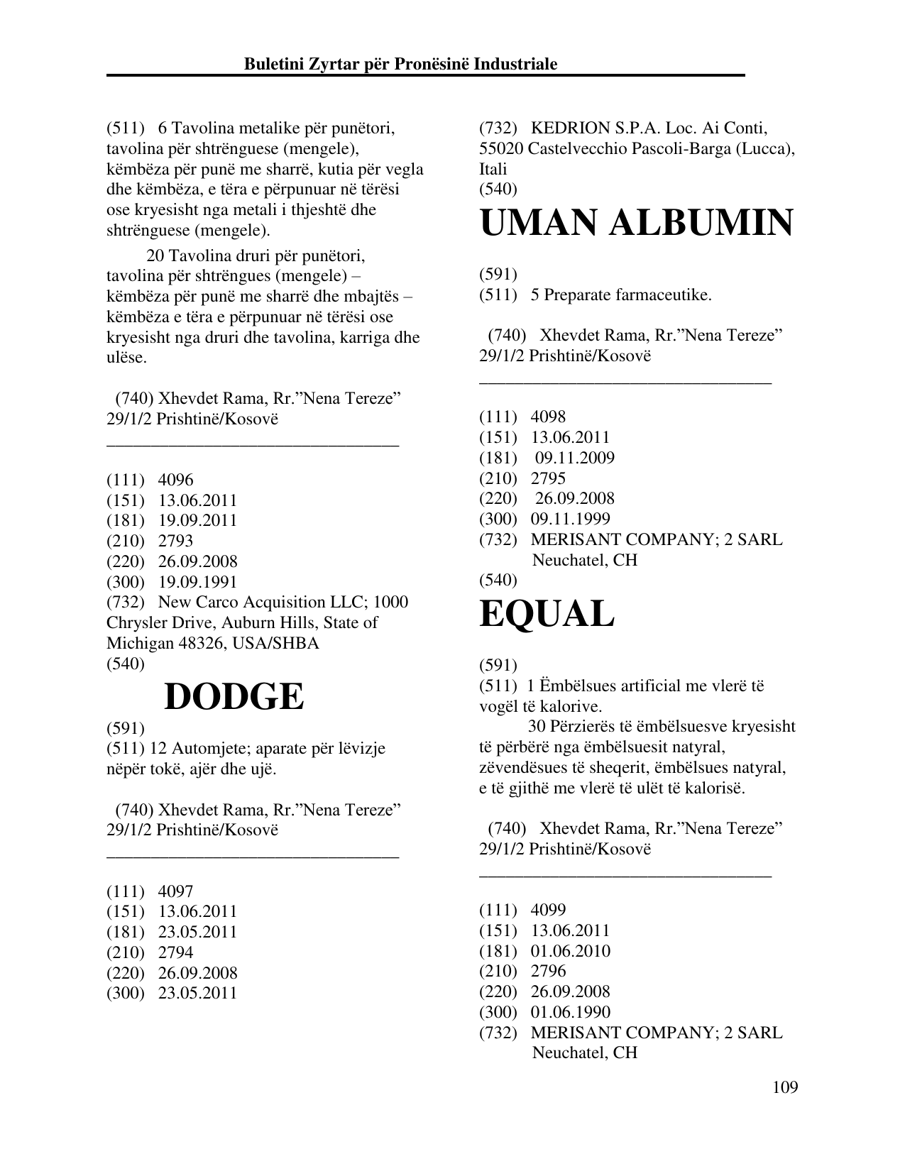 Faqja 109 e buletinit