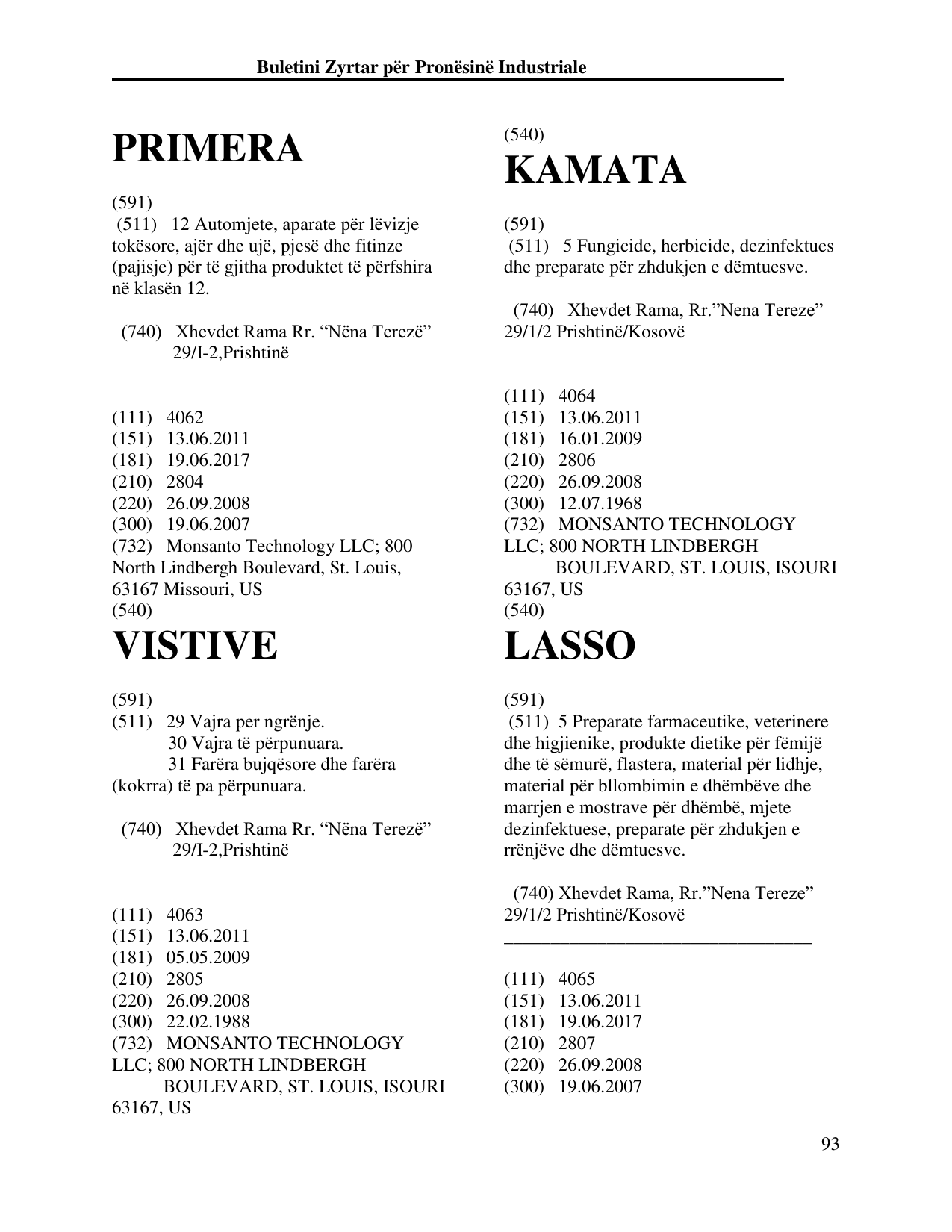 Faqja 93 e buletinit