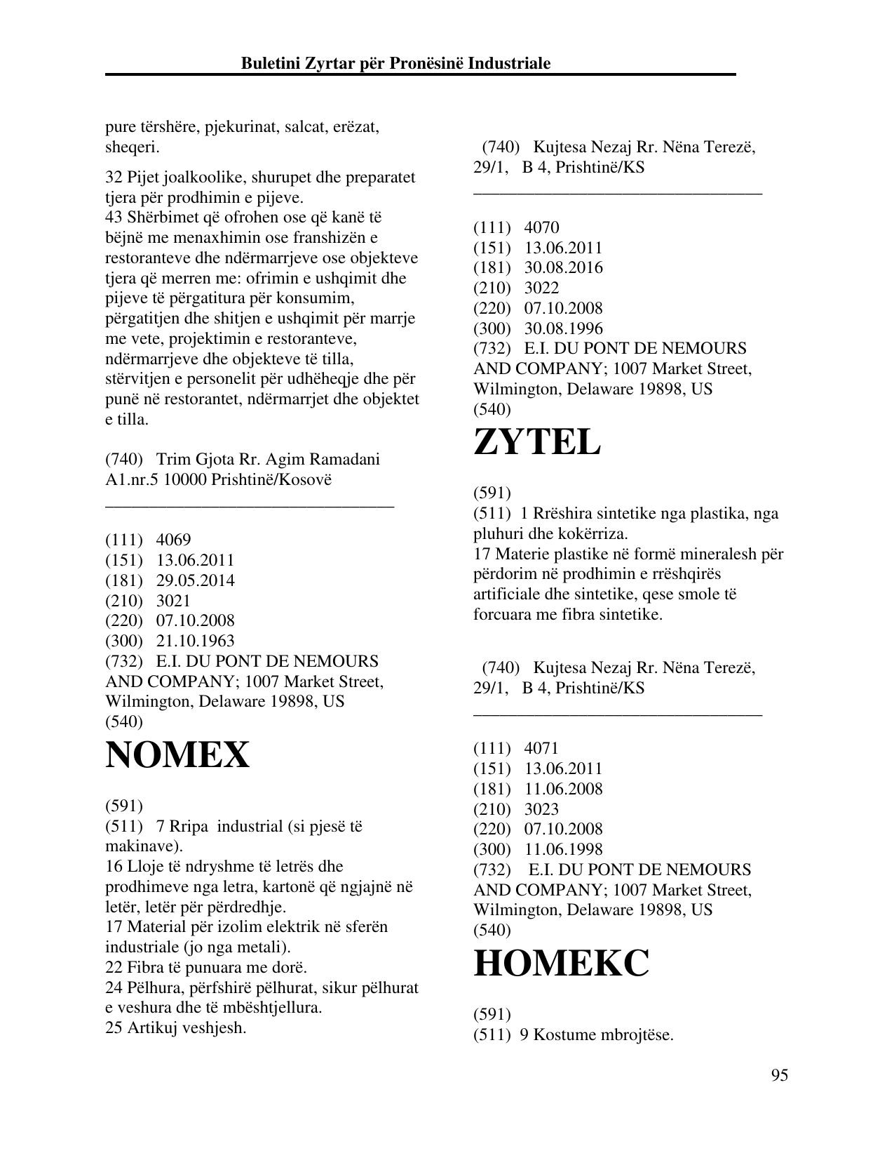 Faqja 95 e buletinit