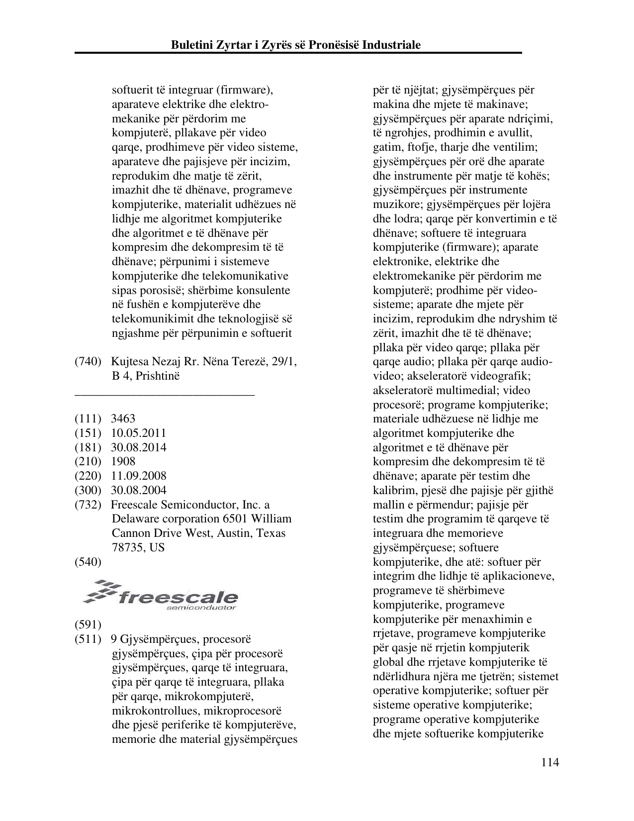 Faqja 114 e buletinit