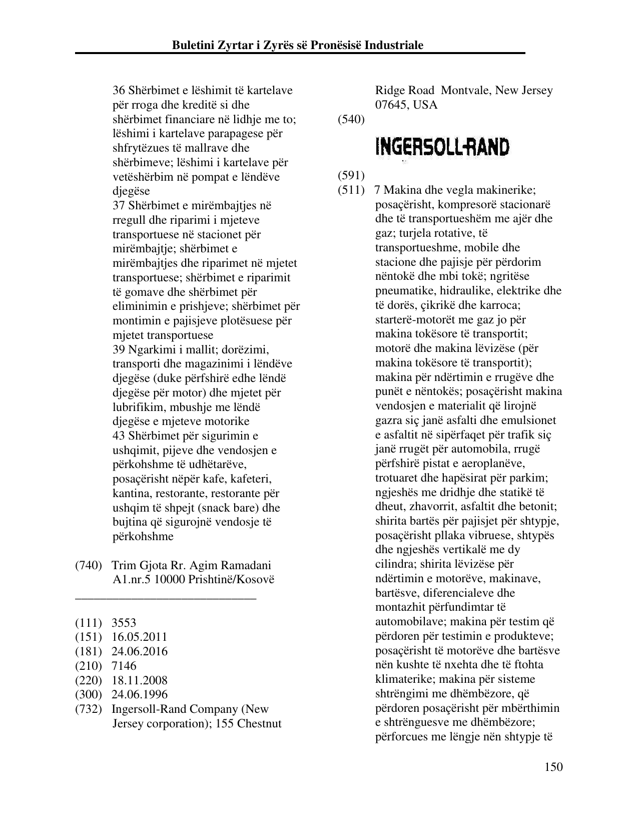 Faqja 150 e buletinit