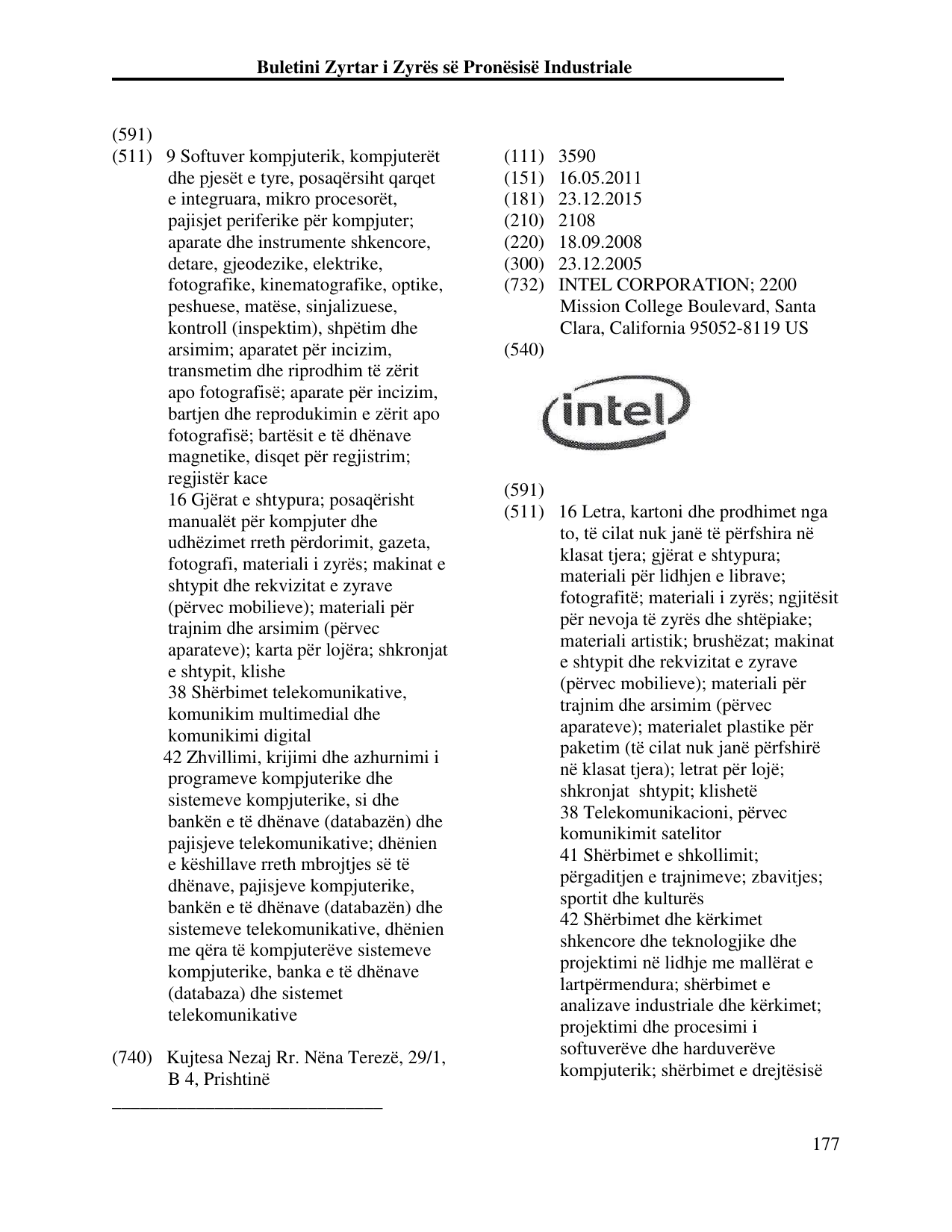 Faqja 177 e buletinit