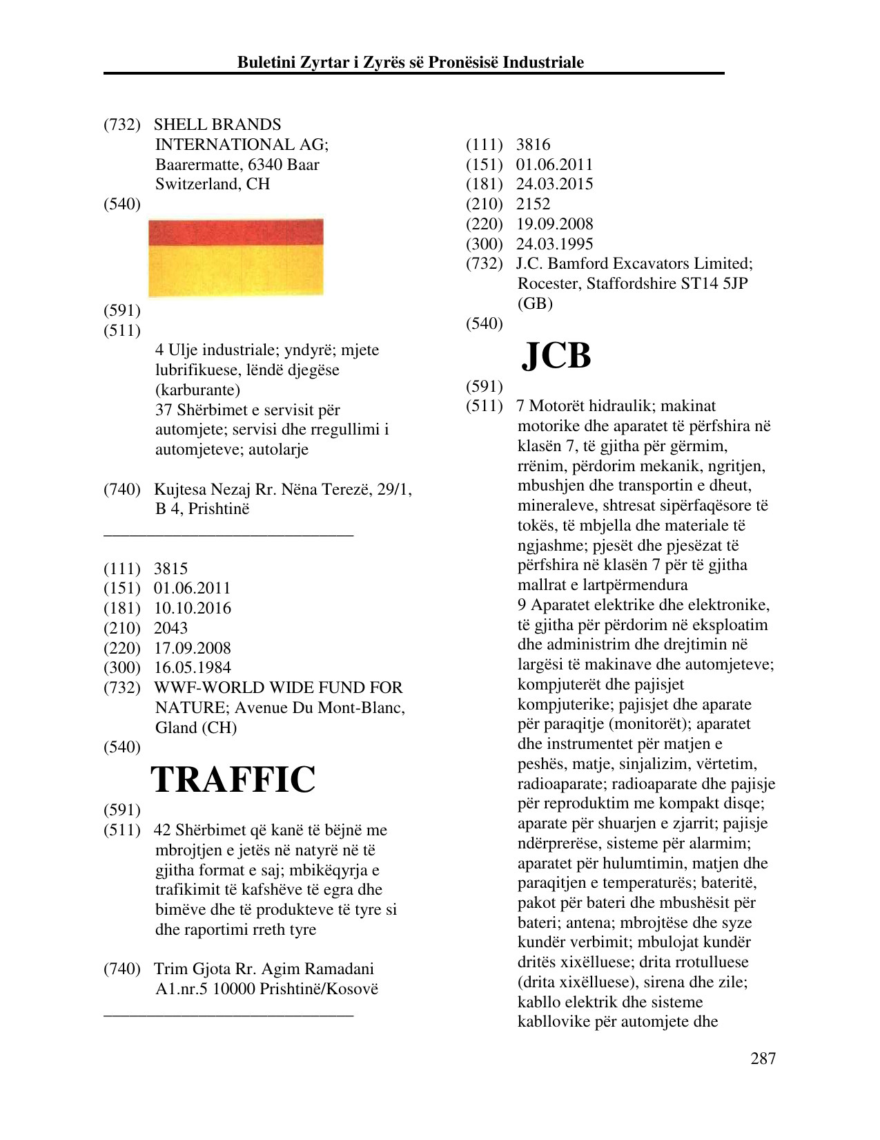 Faqja 287 e buletinit