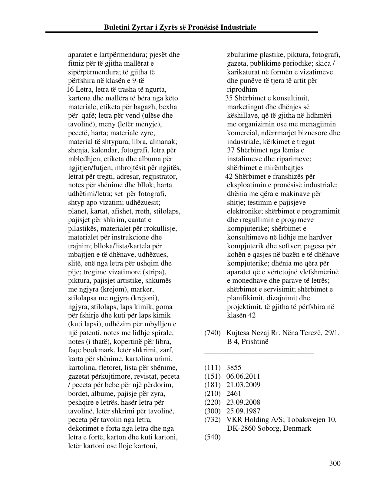 Faqja 300 e buletinit