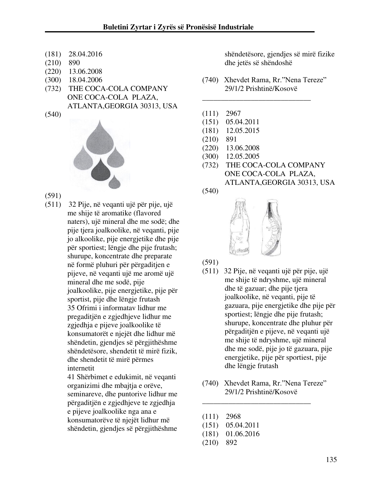Faqja 135 e buletinit
