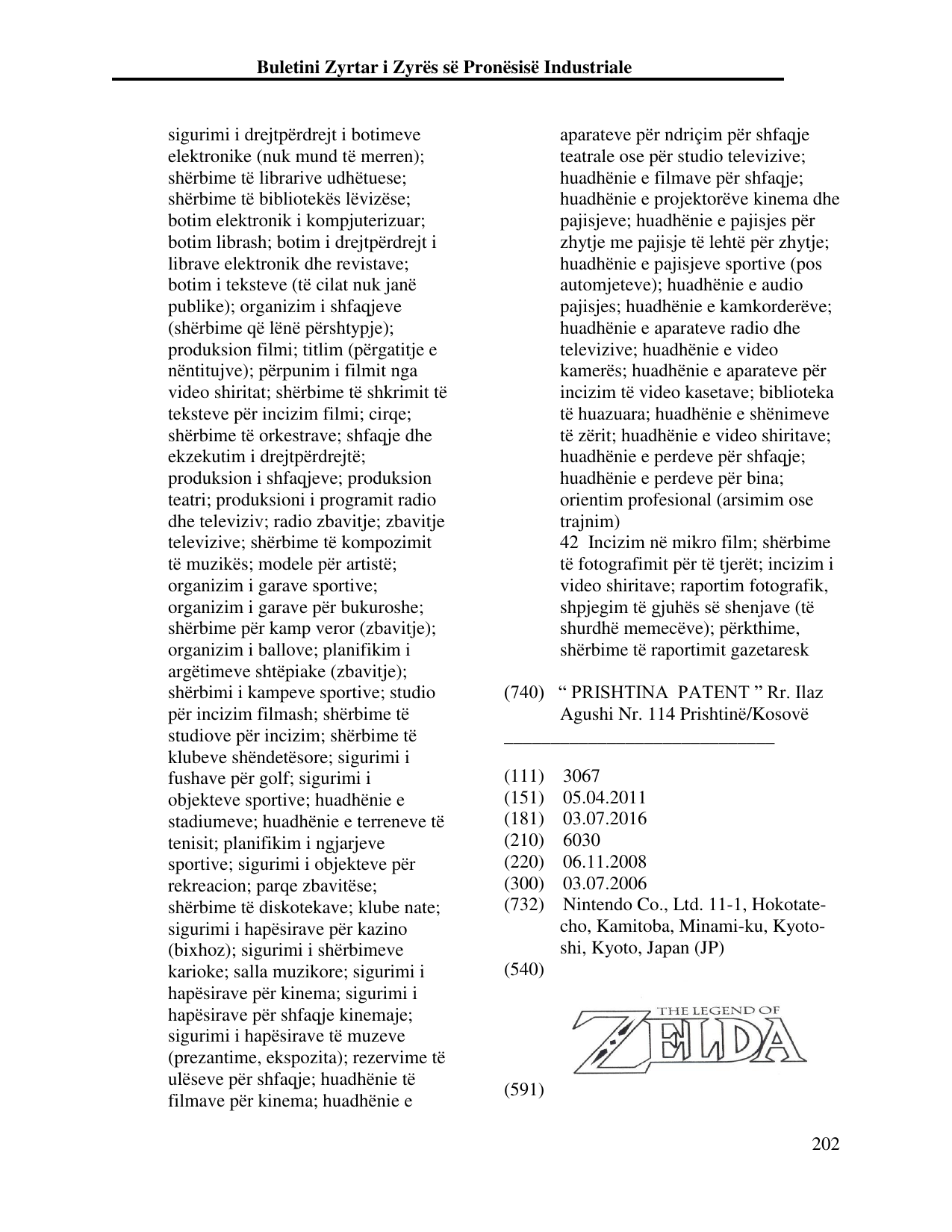 Faqja 202 e buletinit
