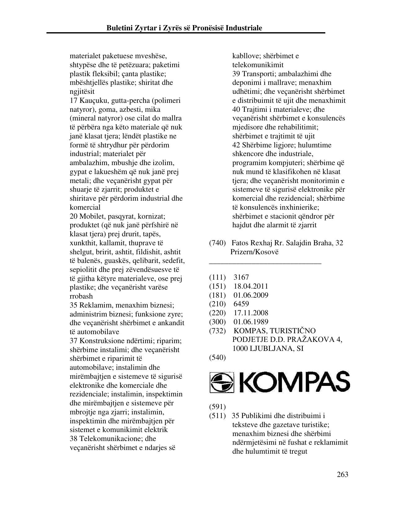 Faqja 263 e buletinit