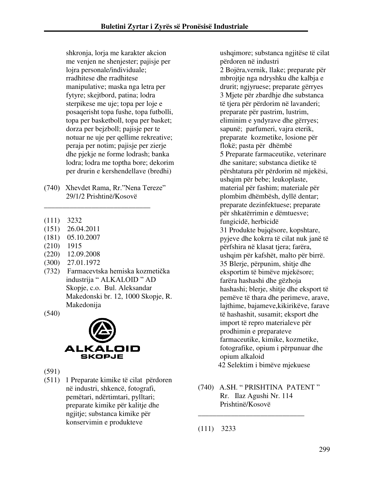 Faqja 299 e buletinit