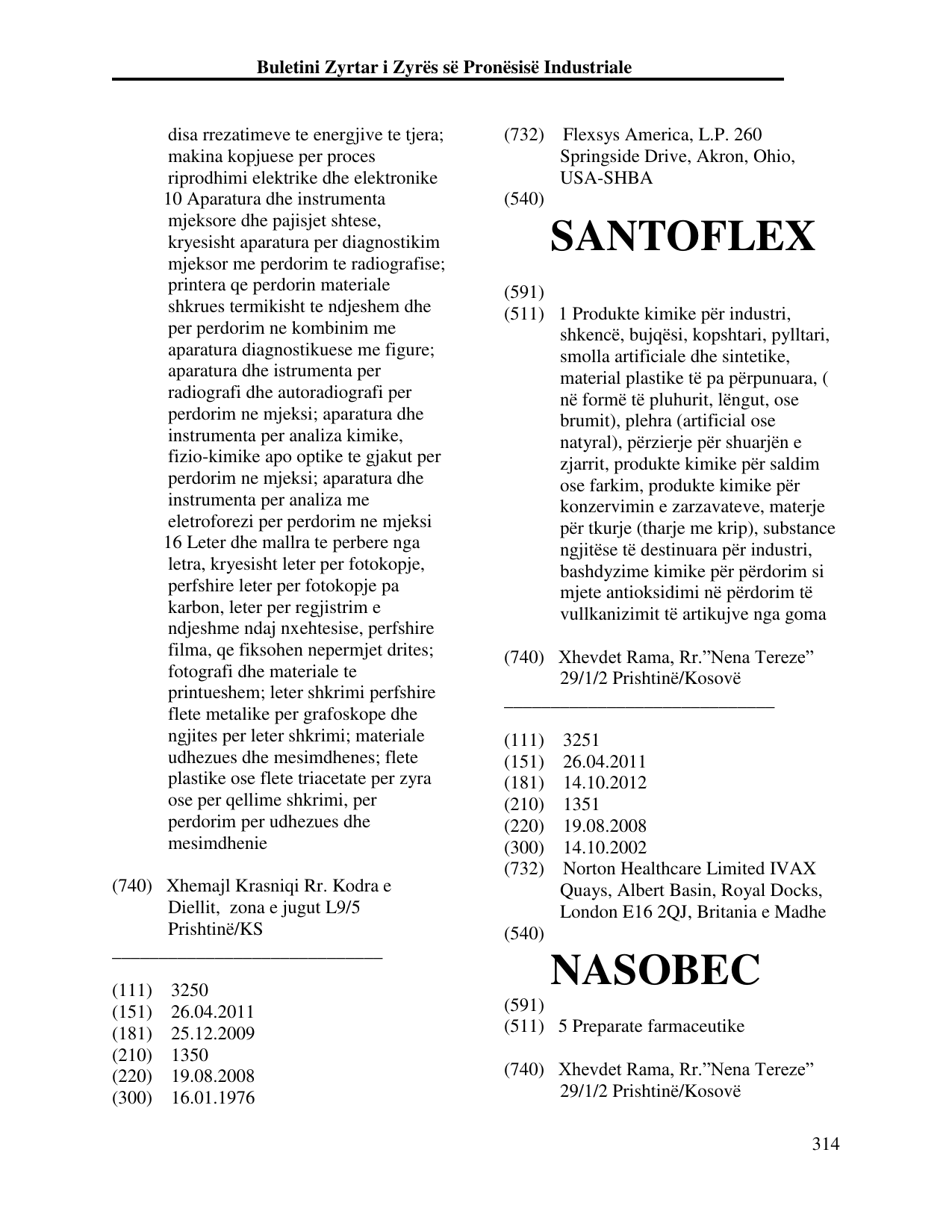 Faqja 314 e buletinit
