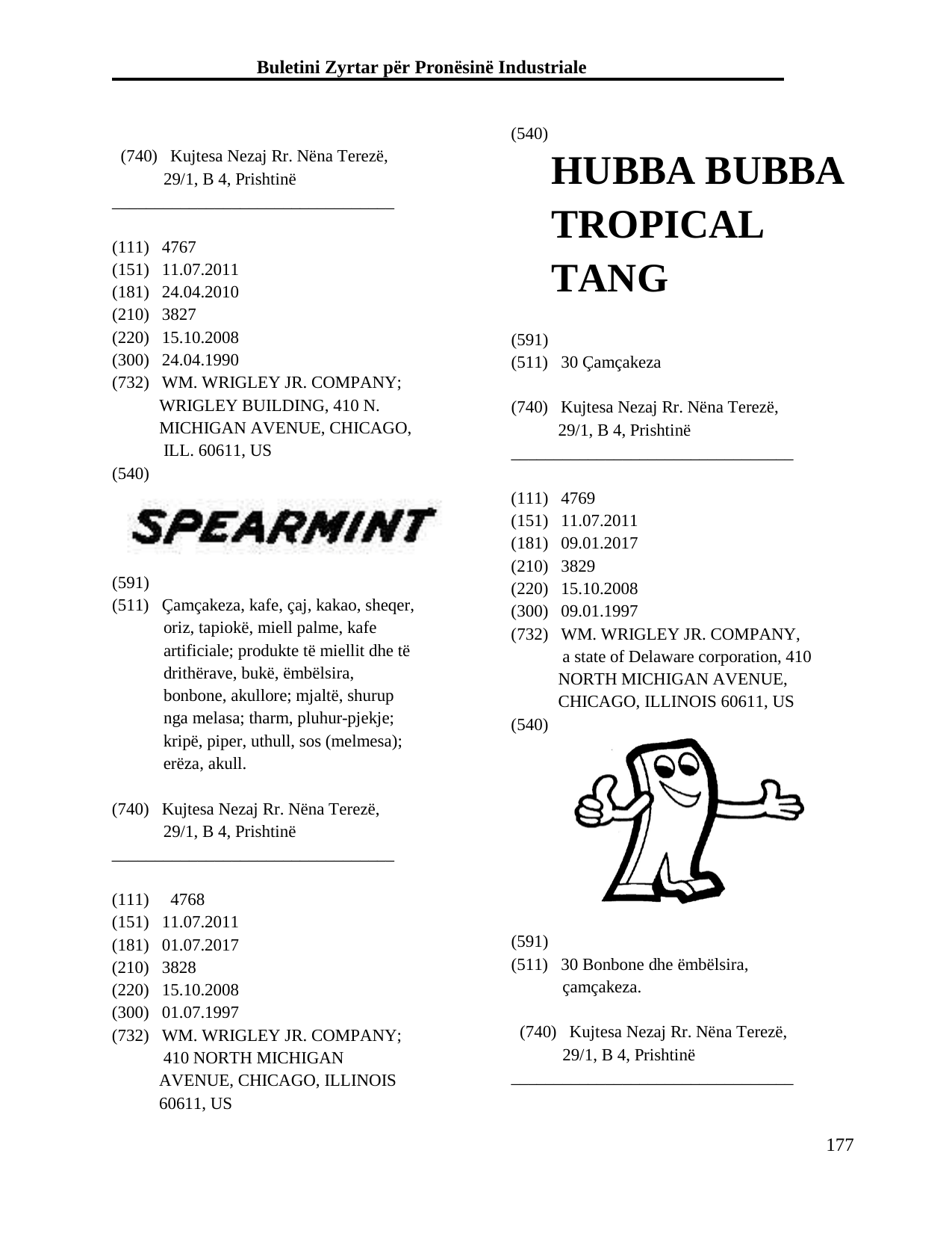Faqja 177 e buletinit