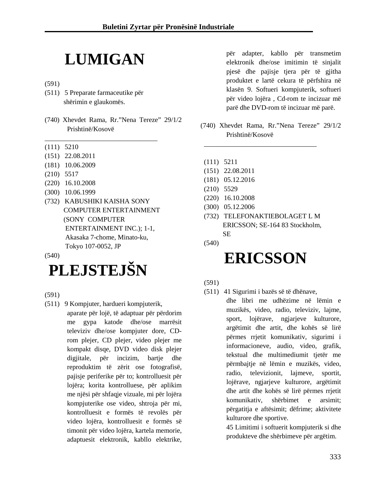 Faqja 333 e buletinit