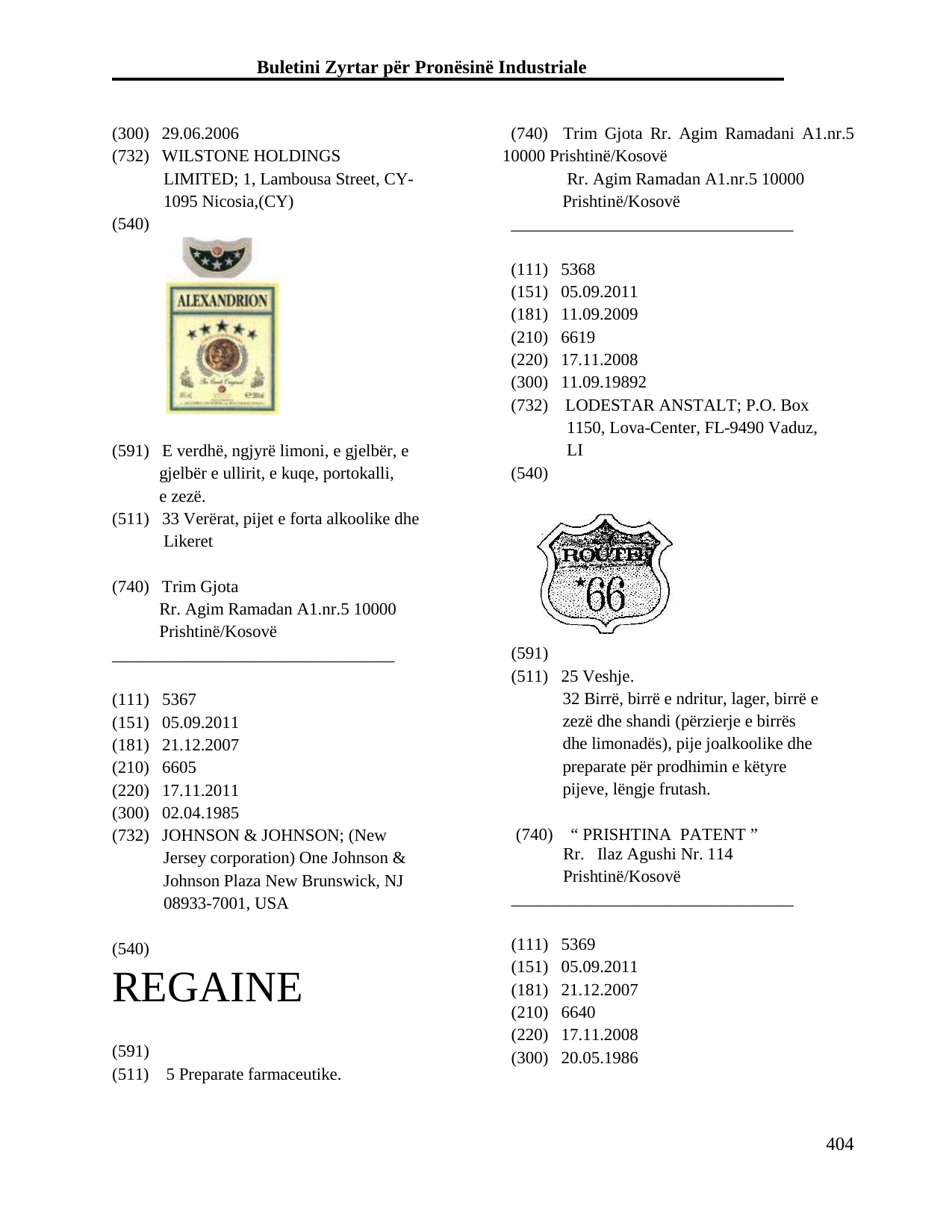 Faqja 404 e buletinit