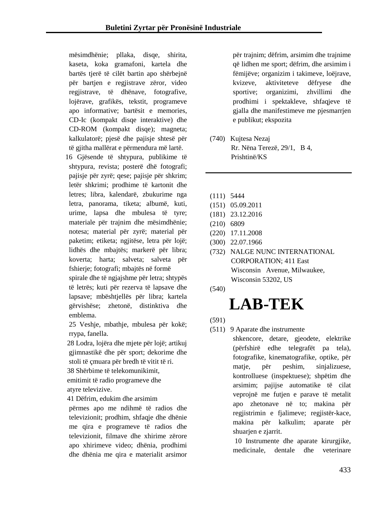 Faqja 433 e buletinit