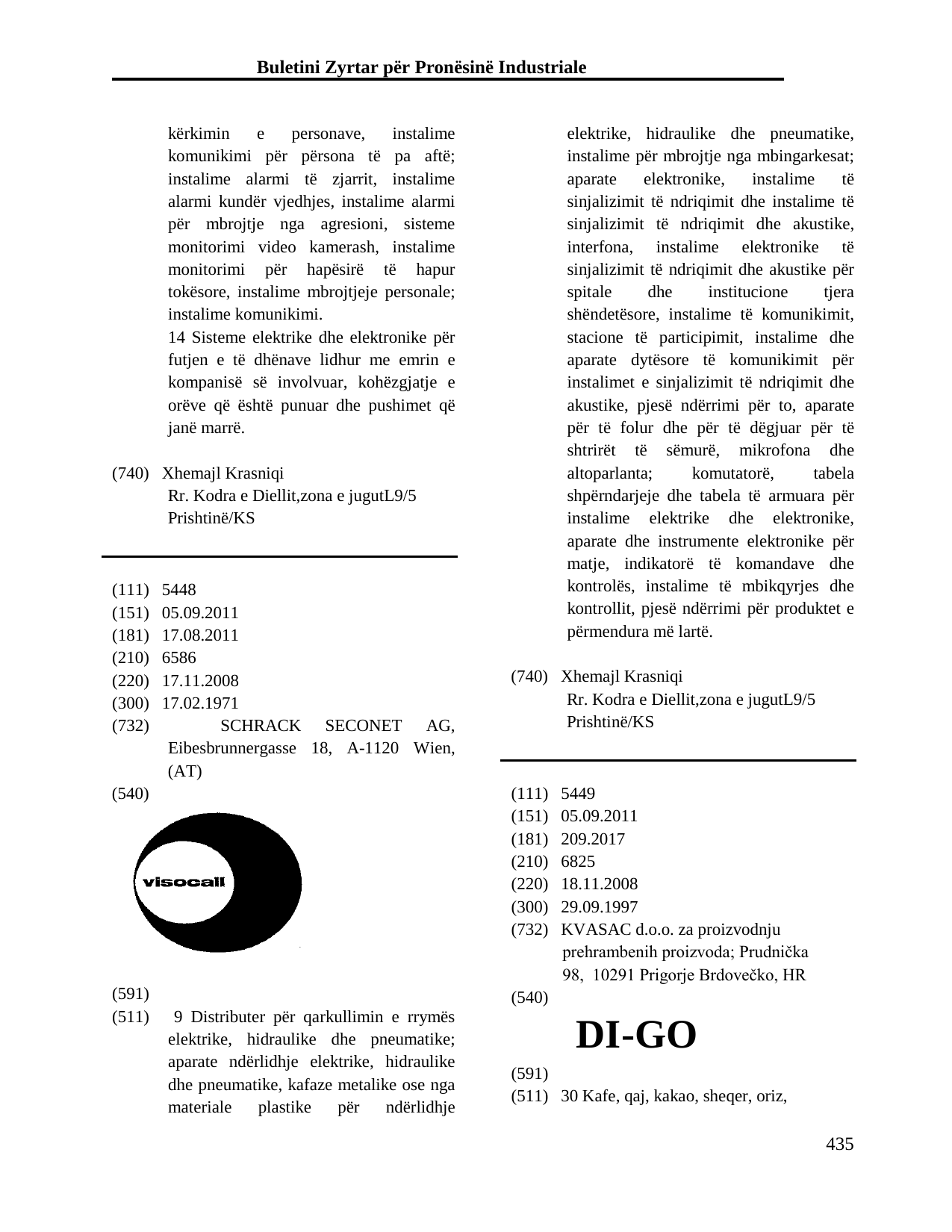 Faqja 435 e buletinit