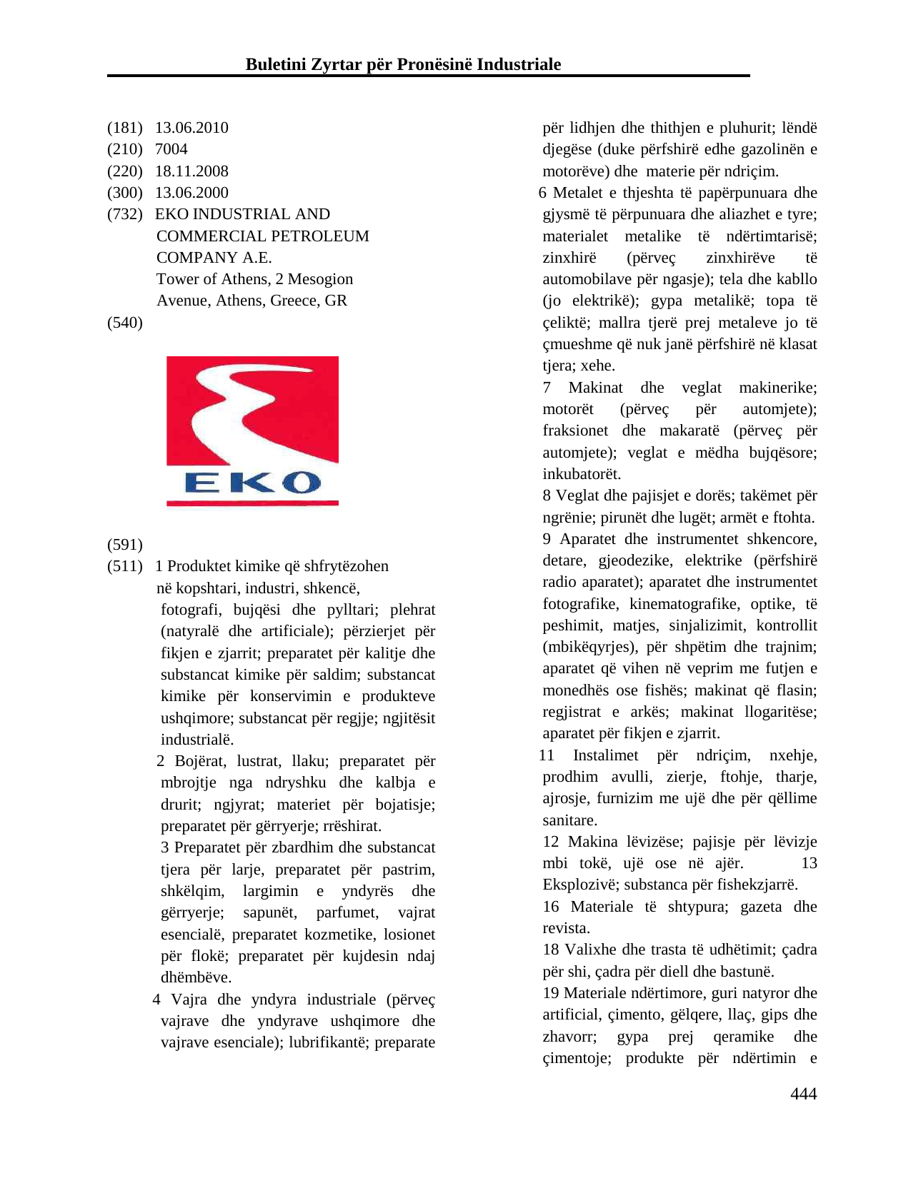 Faqja 444 e buletinit
