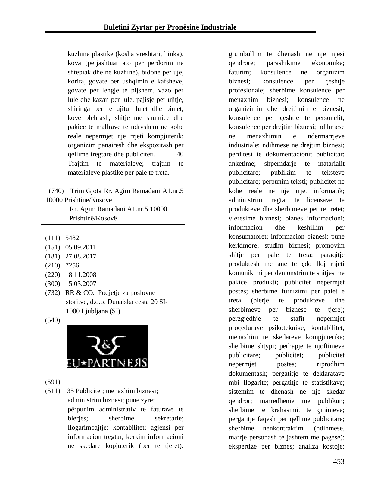 Faqja 453 e buletinit