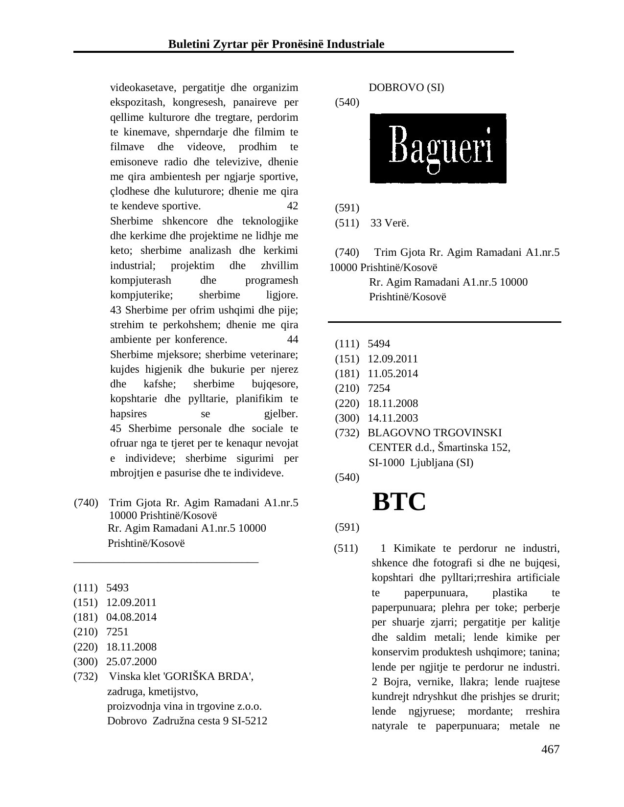 Faqja 467 e buletinit