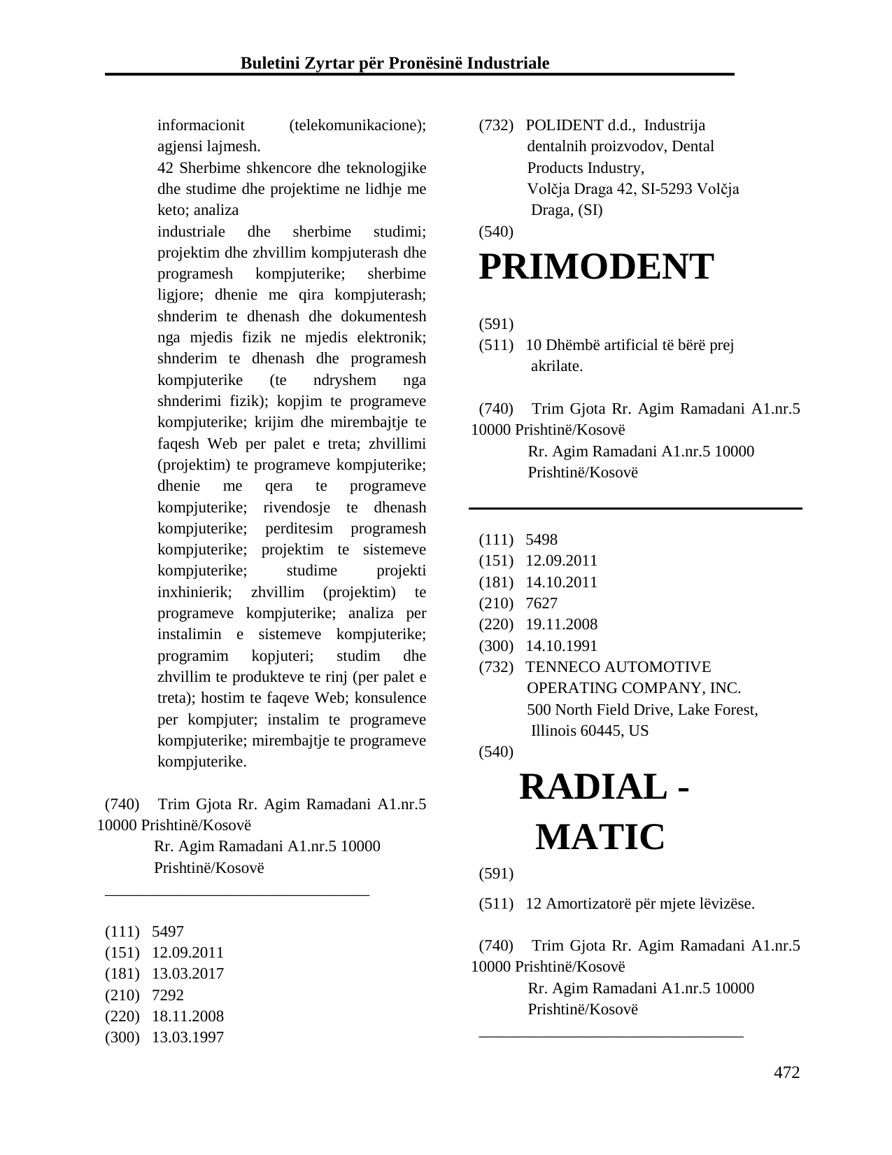 Faqja 472 e buletinit