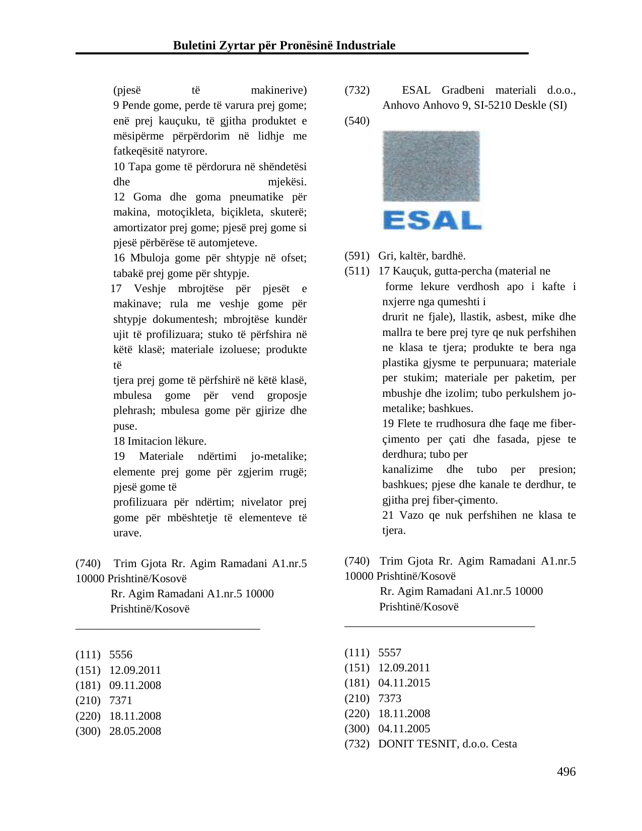Faqja 496 e buletinit