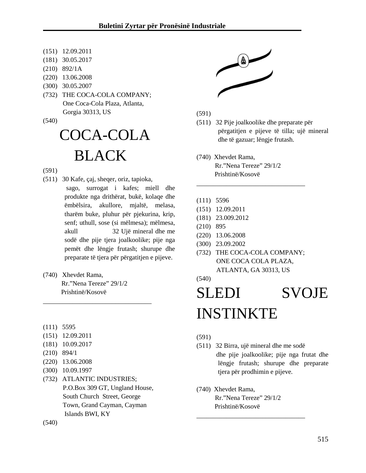 Faqja 515 e buletinit