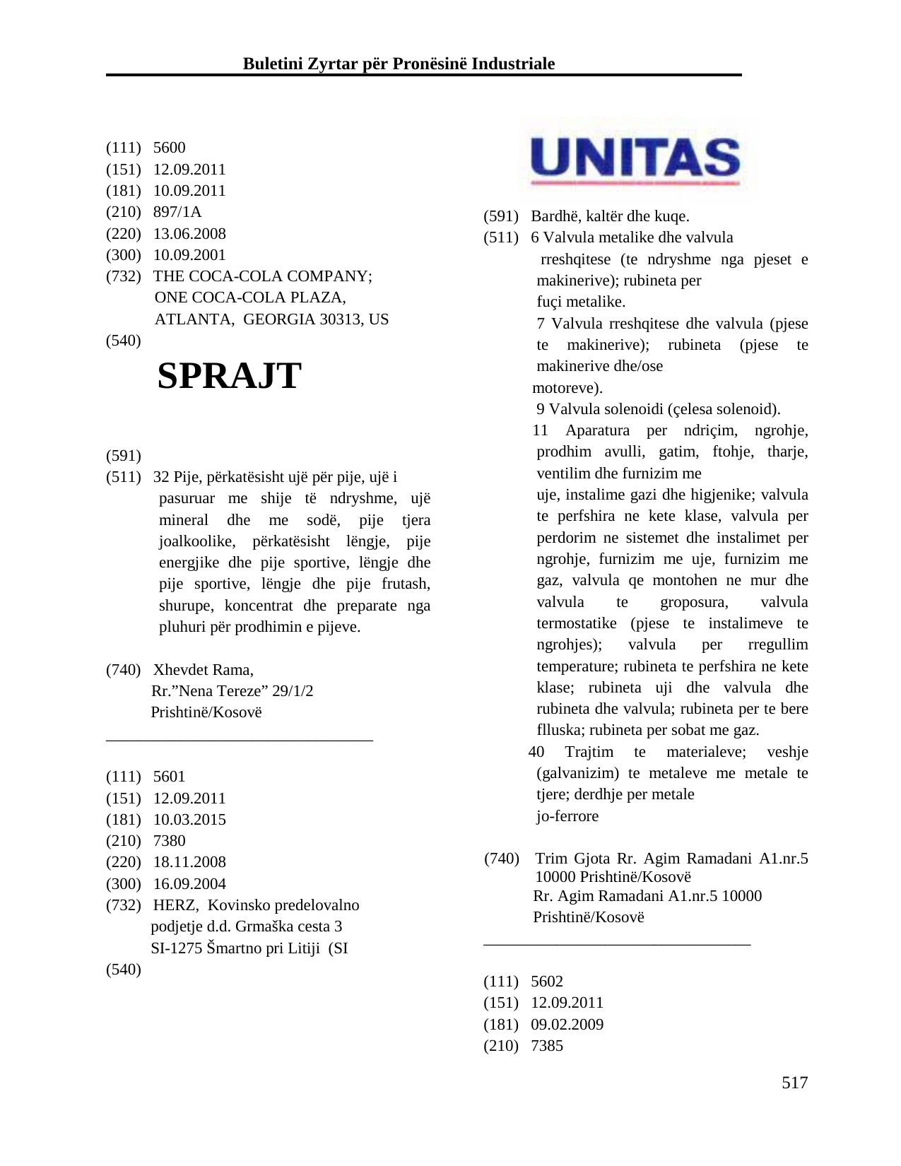 Faqja 517 e buletinit