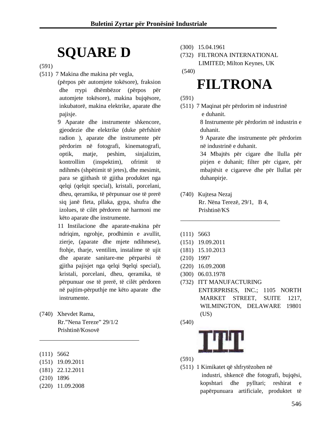Faqja 546 e buletinit