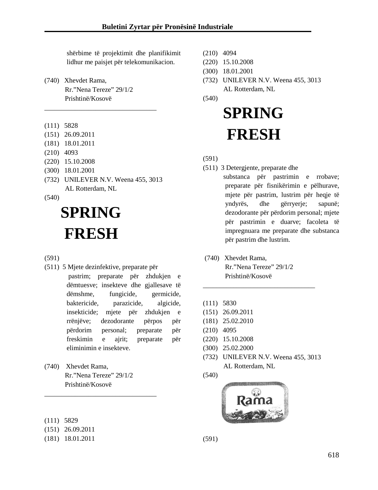 Faqja 618 e buletinit