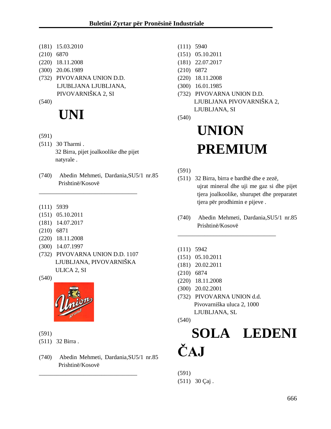 Faqja 666 e buletinit