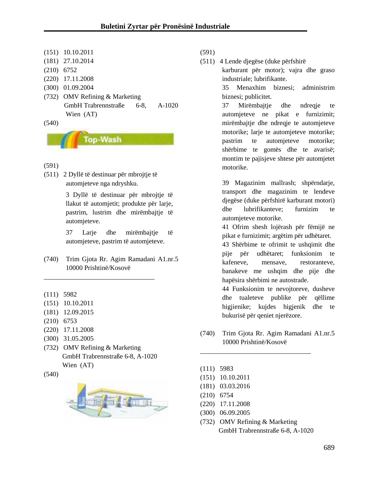 Faqja 689 e buletinit