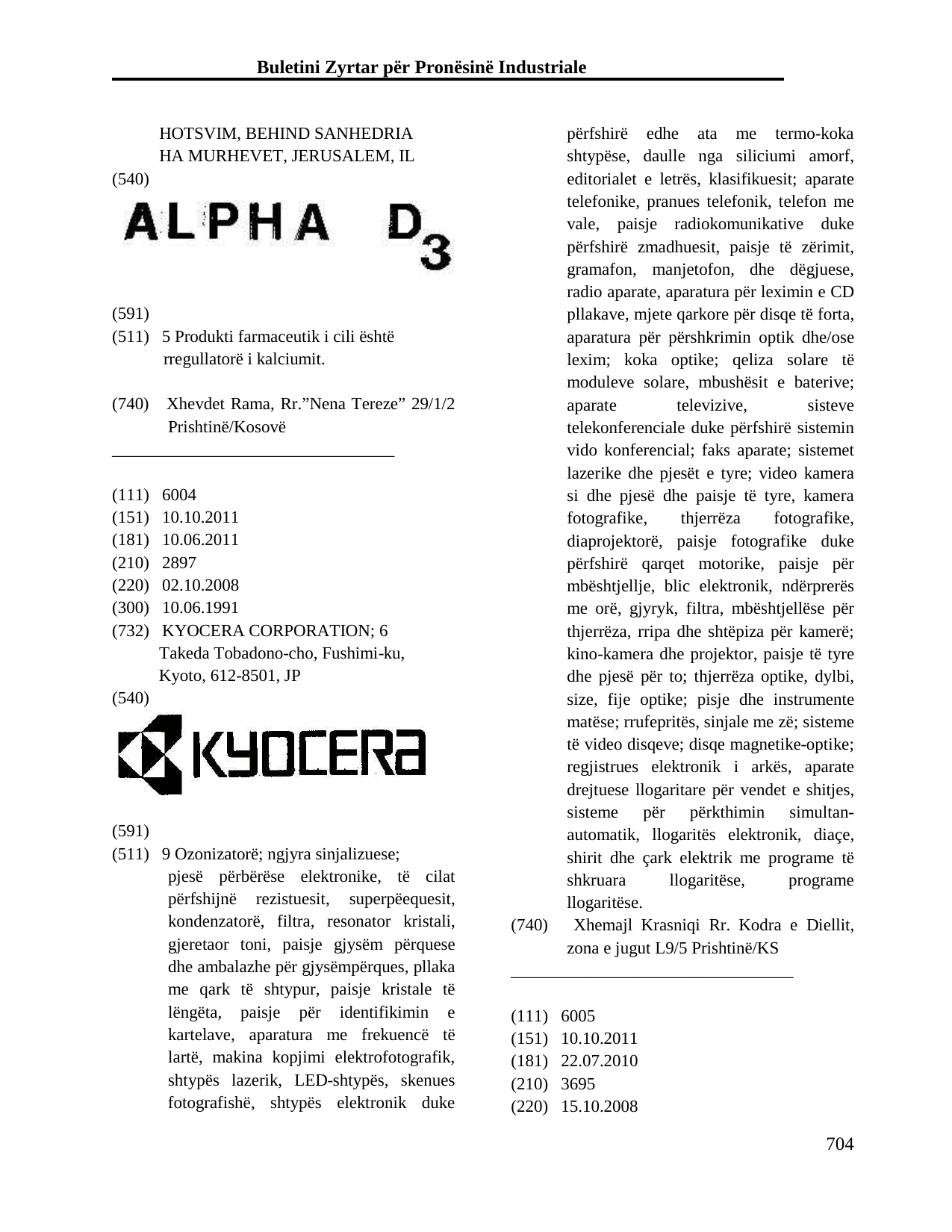 Faqja 704 e buletinit
