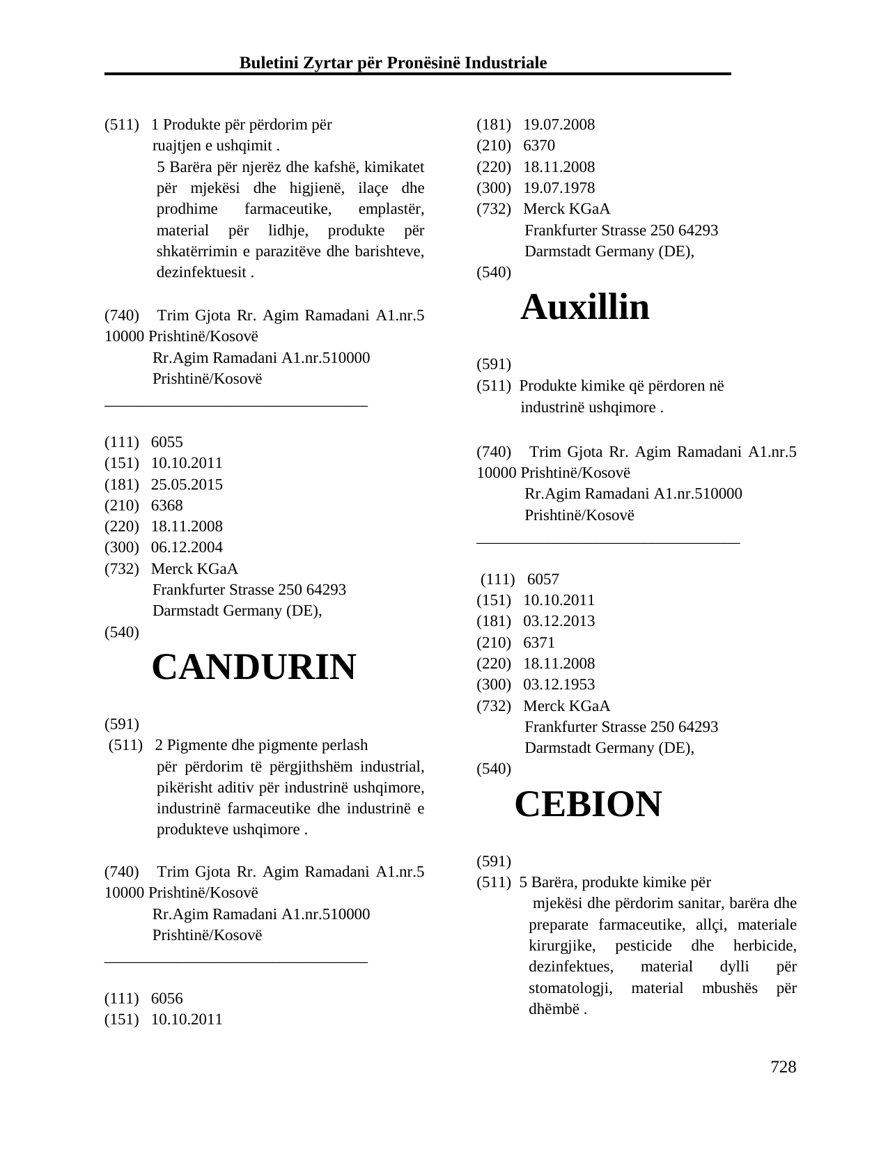 Faqja 728 e buletinit