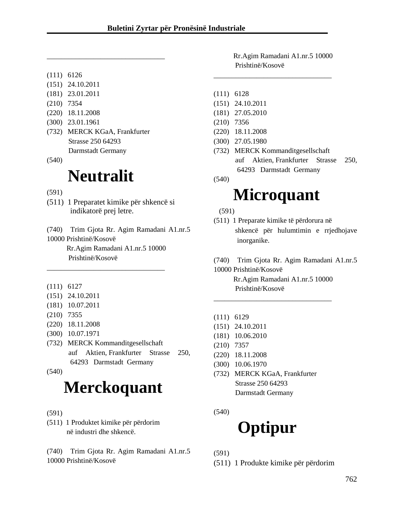 Faqja 762 e buletinit