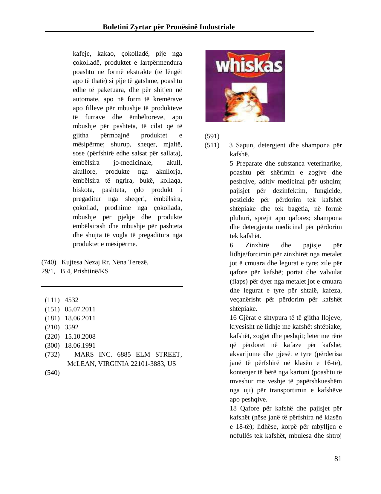 Faqja 81 e buletinit