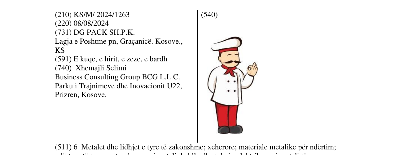 Zëri i markës FIXO MASKOT në buletin