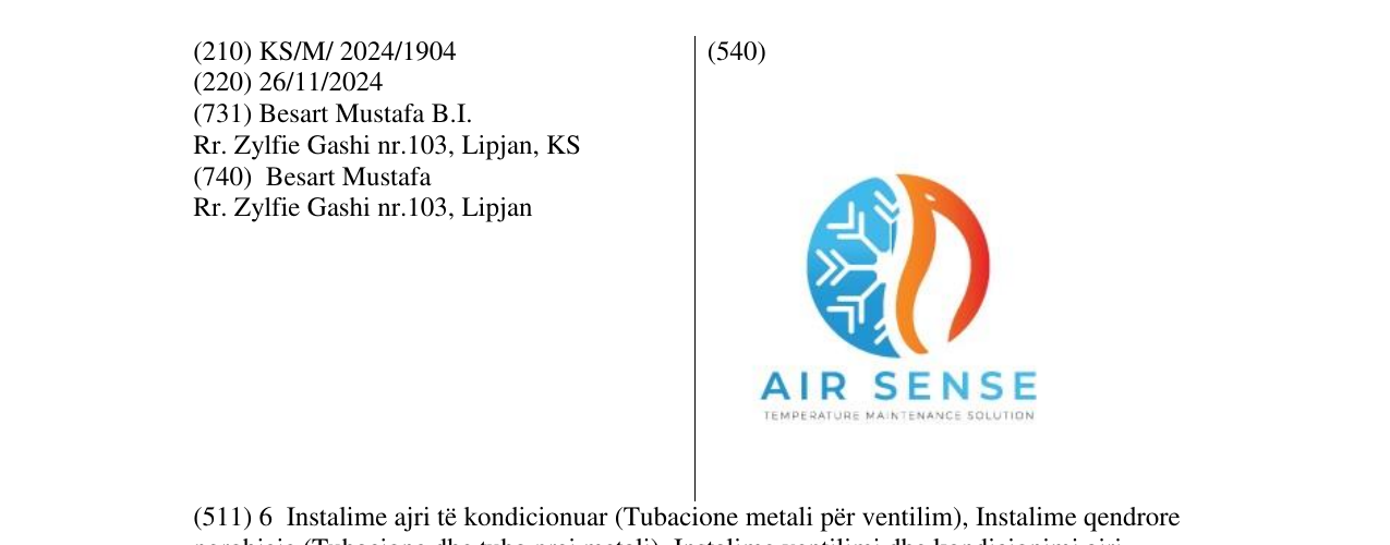 Zëri i markës Markë figurative në buletin