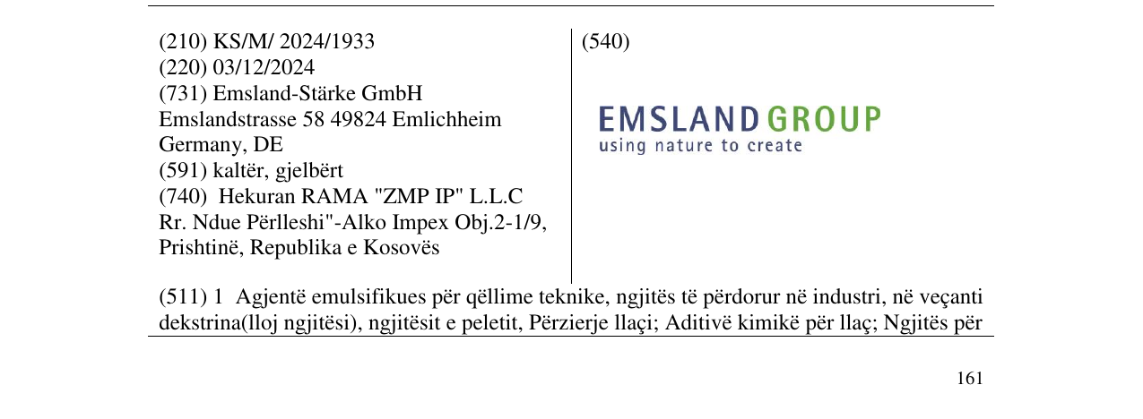 Zëri i markës EMSAL GROUP using nature to create në buletin