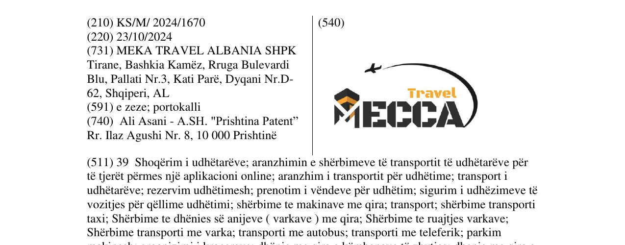 Zëri i markës Markë figurative në buletin