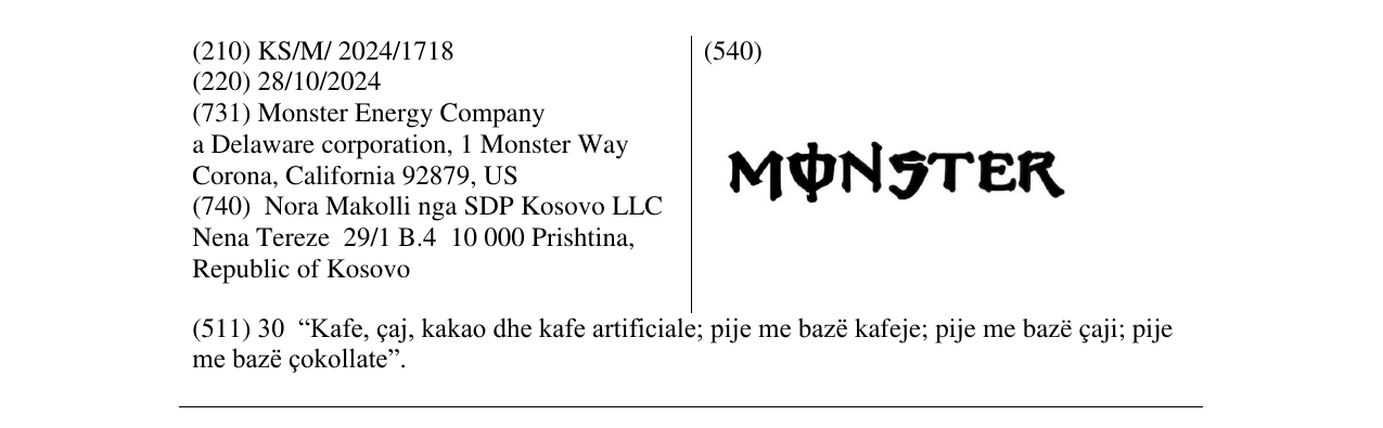 Zëri i markës MONSTER në buletin
