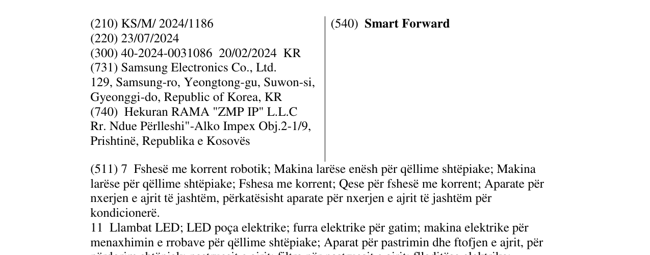 Zëri i markës Smart Forward në buletin