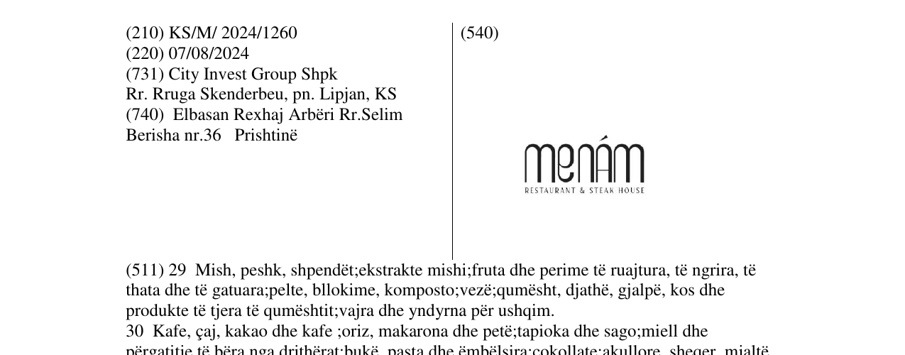 Zëri i markës menam në buletin
