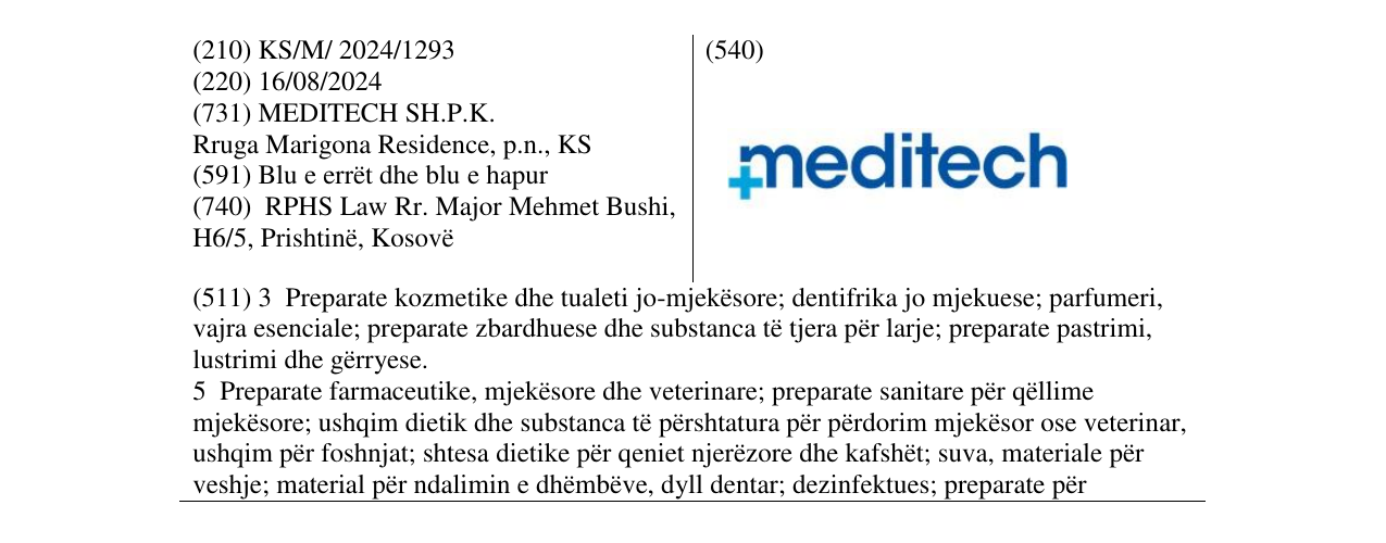 Zëri i markës meditech në buletin