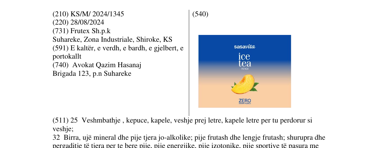 Zëri i markës sasa vita në buletin