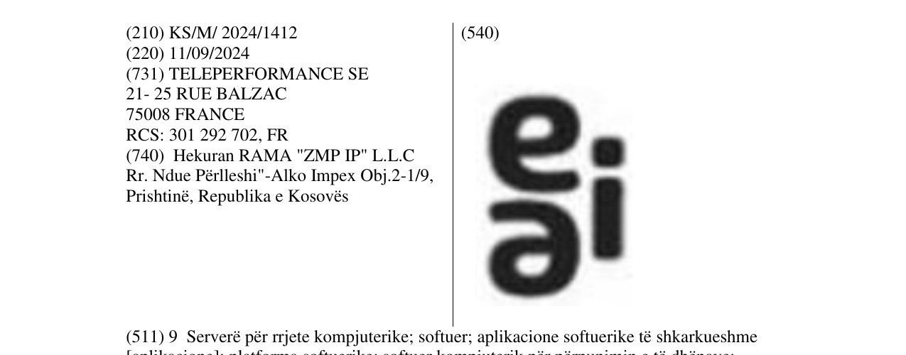 Zëri i markës EIE në buletin