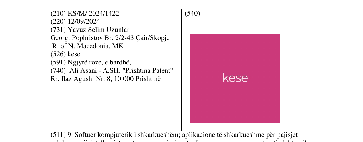 Zëri i markës kese në buletin