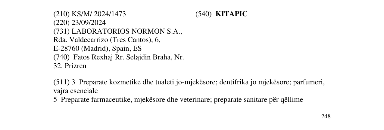 Zëri i markës KITAPIC në buletin
